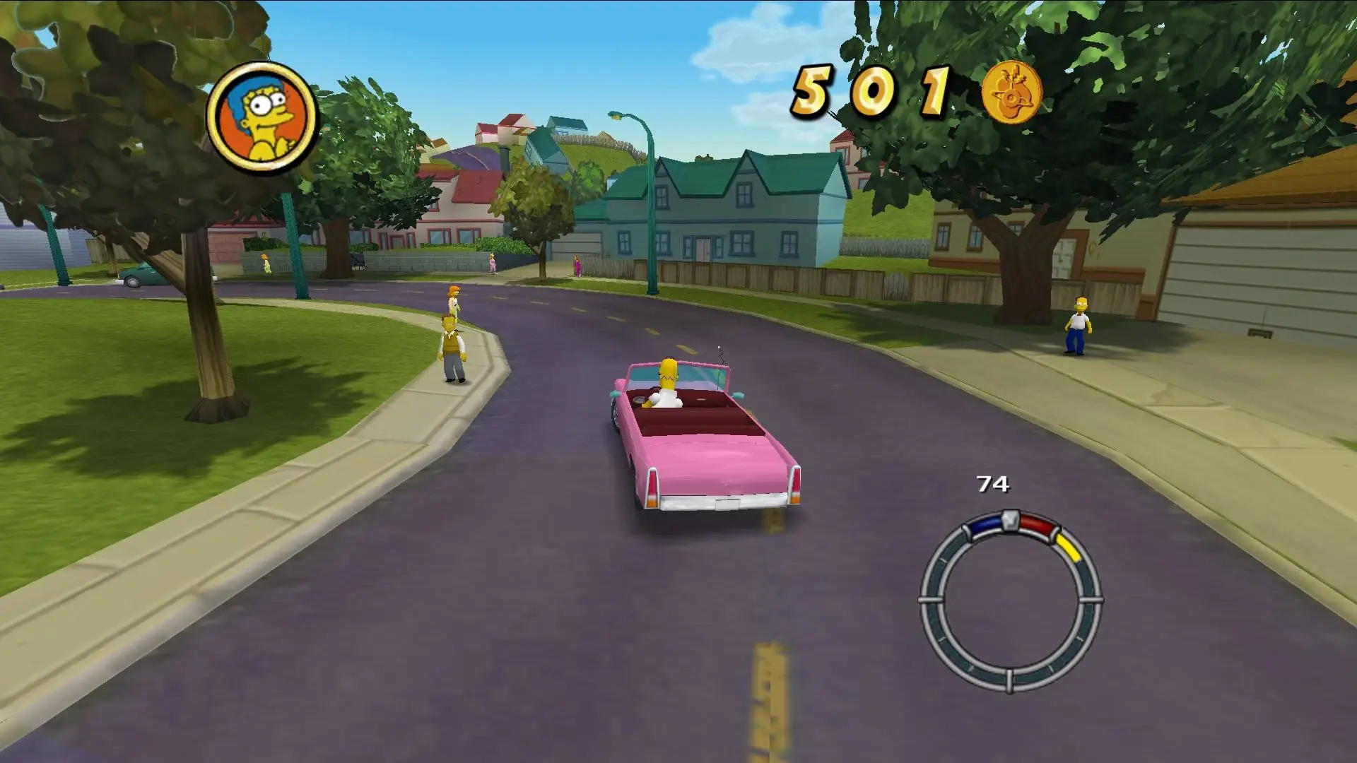 The Simpsons: Hit & Run, Credit / Vivendi Universal Games