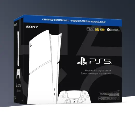 A refurbished Digital Edition console is the cheapest way to officially buy into the PS5 ecosystem (PlayStation)