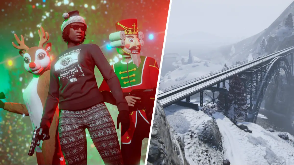 GTA 6 can wait, we're getting a major GTA 5 Christmas update