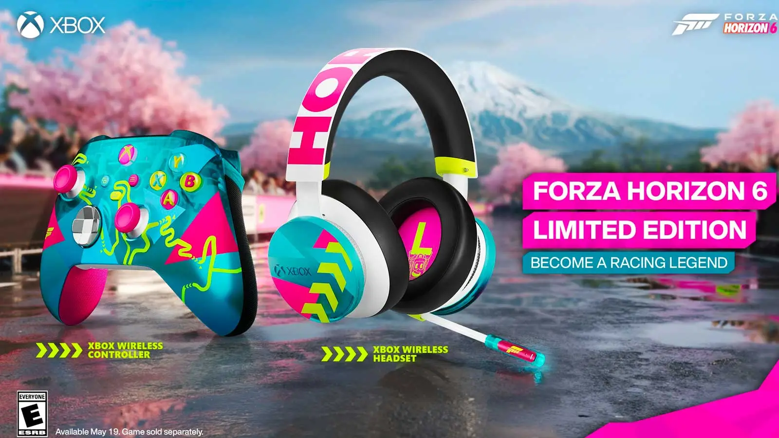 New Xbox Forza Horizon 6 controller and headset, Microsoft