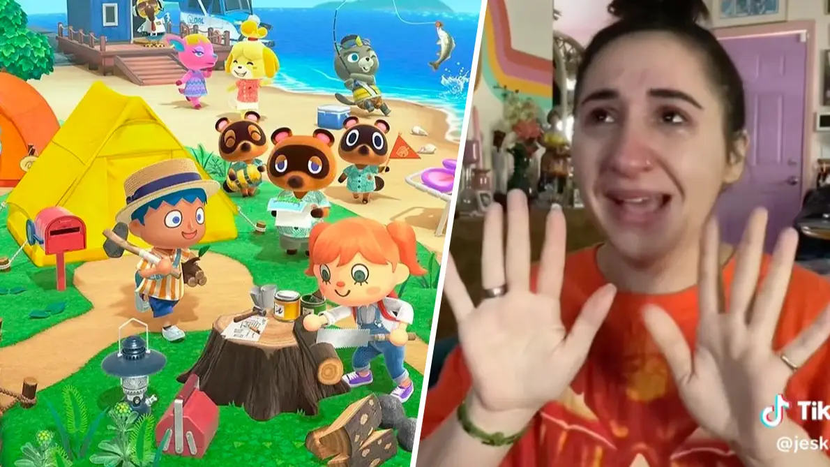 Animal Crossing player in tears as she loses 500-hour island