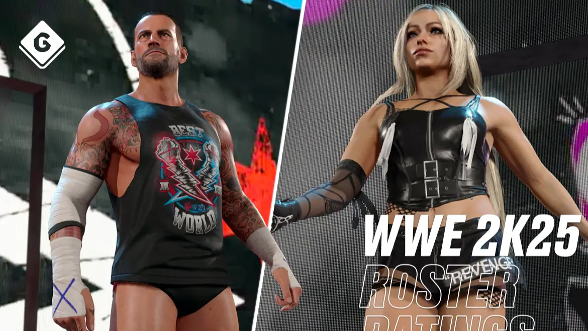 WWE 2K25 Superstars and Legends roster ratings ranked