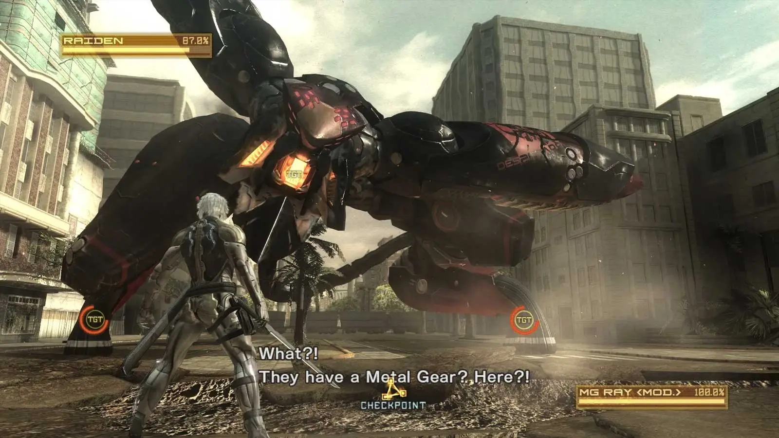 Metal Gear Rising: Revengeance, credit: Konami