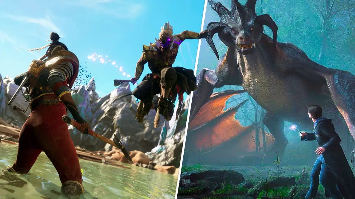 Hogwarts Legacy meets Assassin's Creed Black Flag in beautiful open world RPG