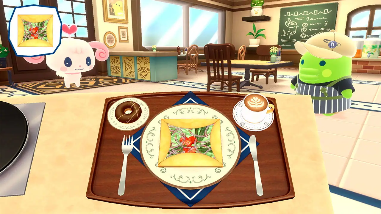 Making galettes - Bandai Namco