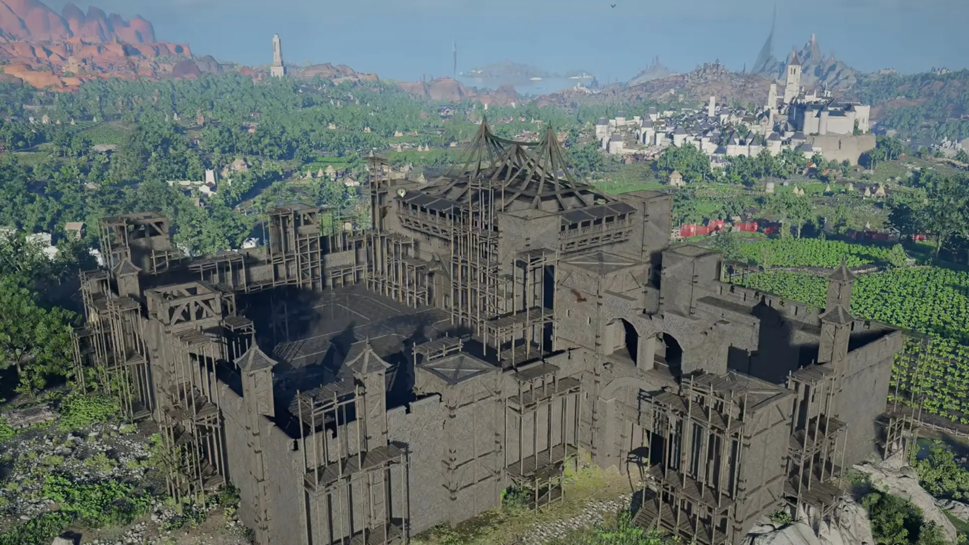 The DLC allows players to establish new strongholds across Pywel's islands (YouTube/PlayStation)
