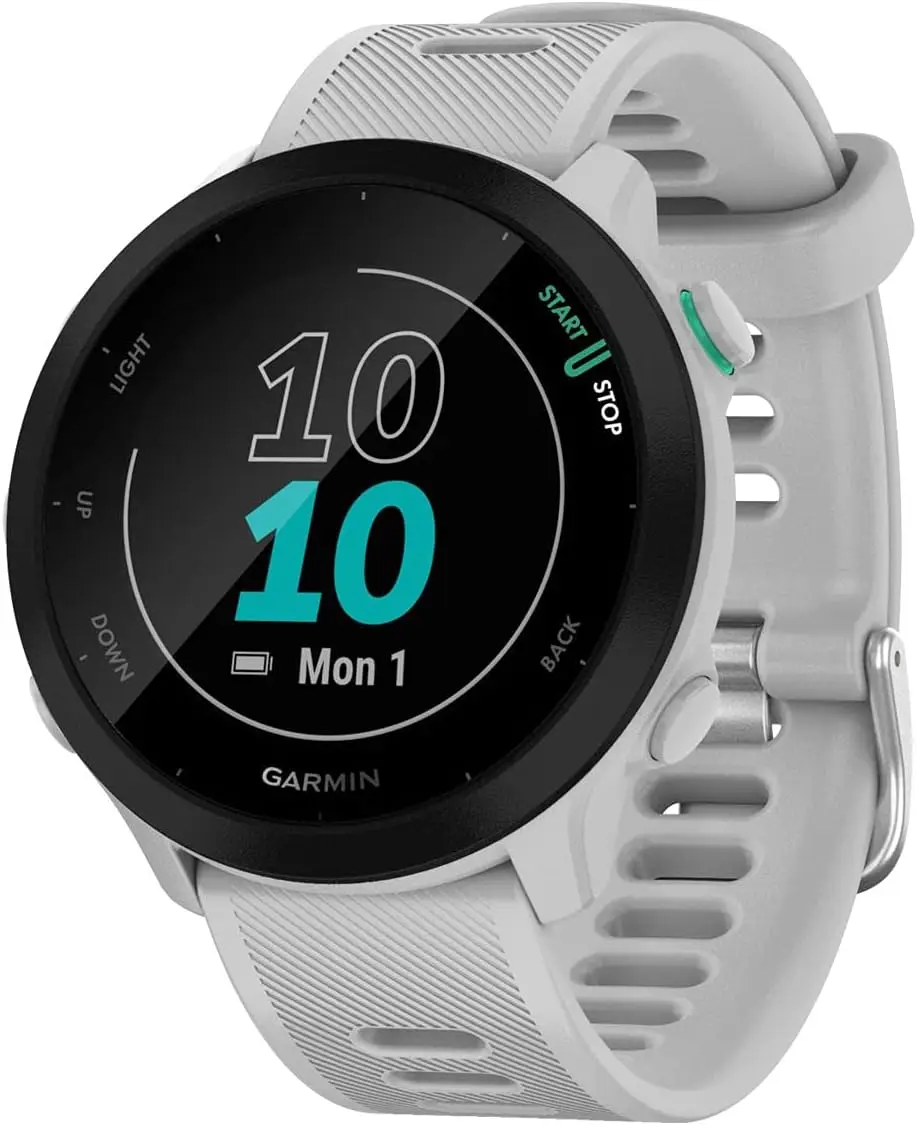 The Garmin Forerunner 55 GPS Smartwatch is also up for grabs (Amazon)