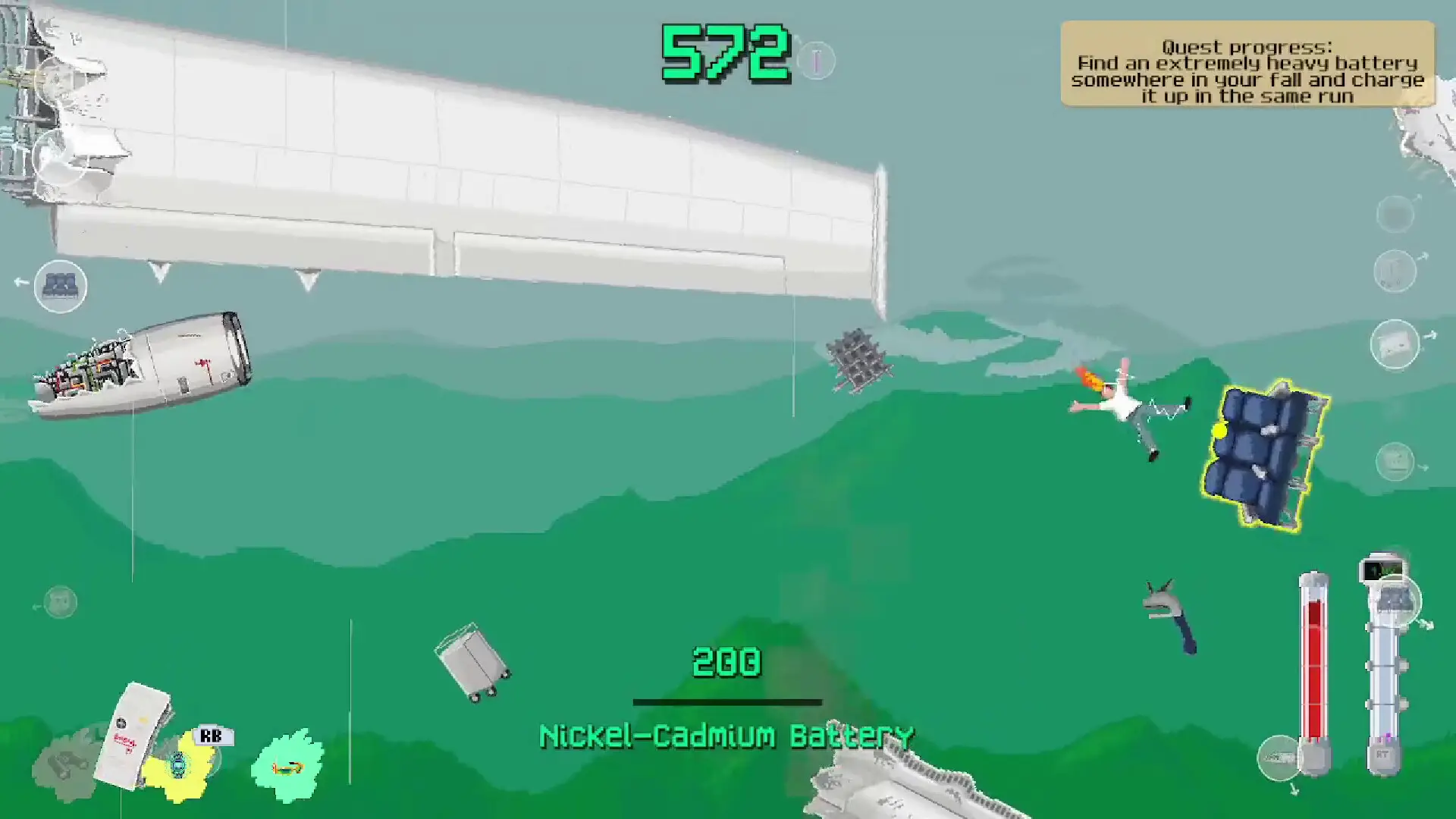 Image from Freefall 95's Steam page, S-Bend Games