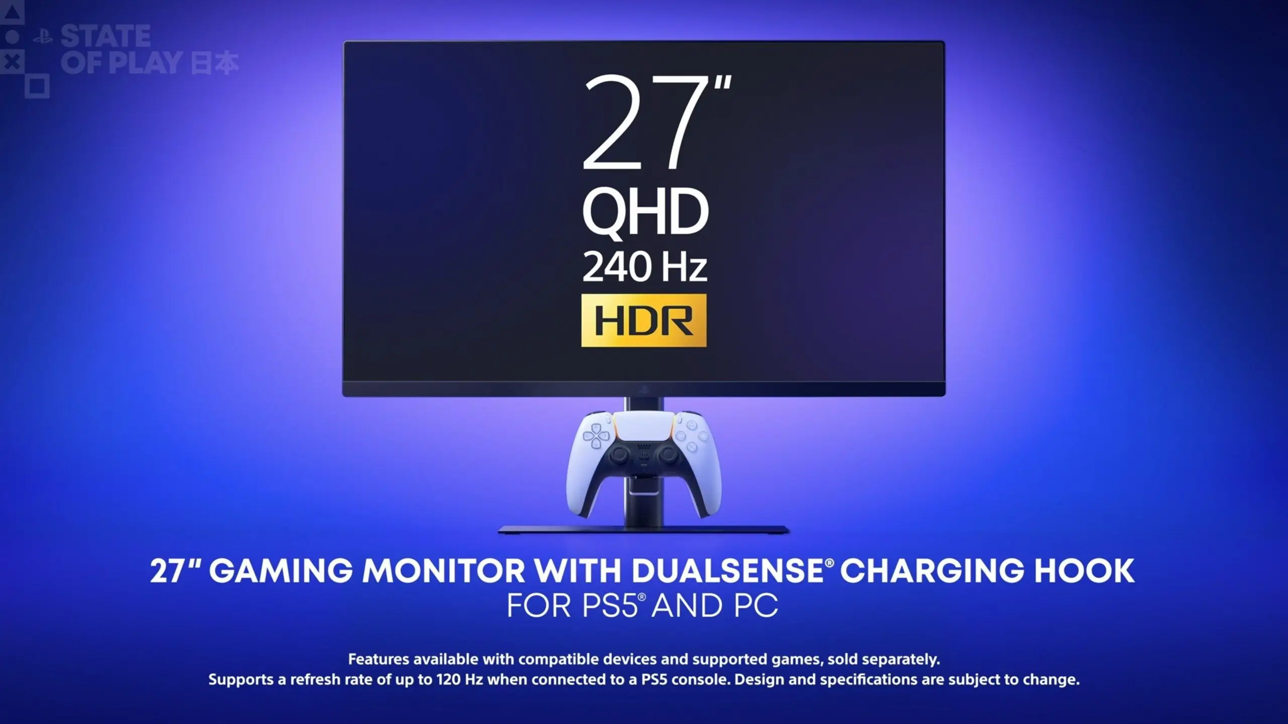 PlayStation Gaming Monitor, Credit / Sony