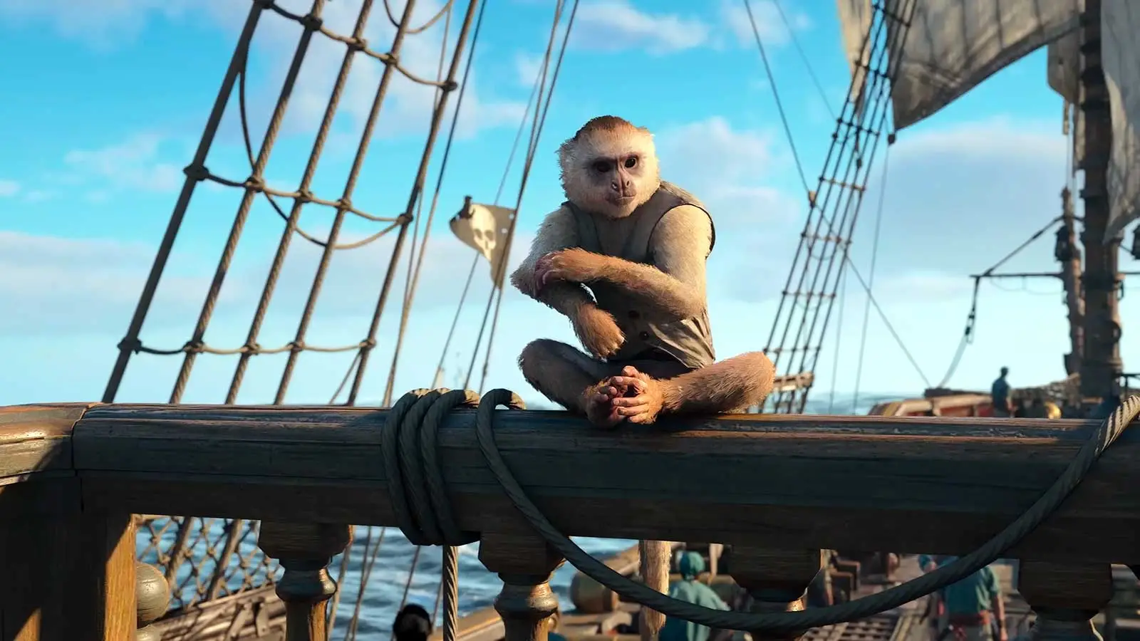 Recruit pets on the Jackdaw, Ubisoft