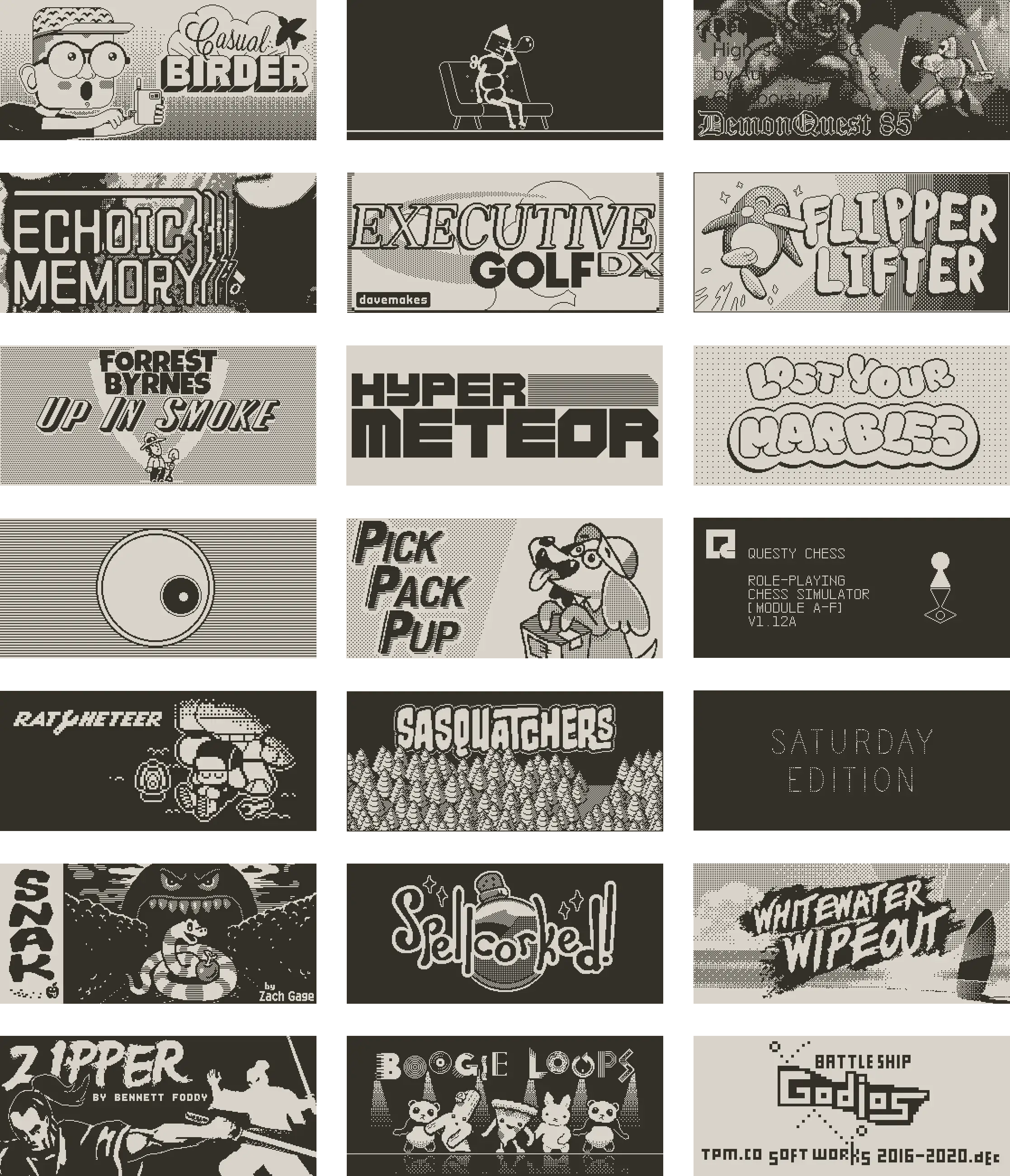 Some of the Playdate titles coming your way /