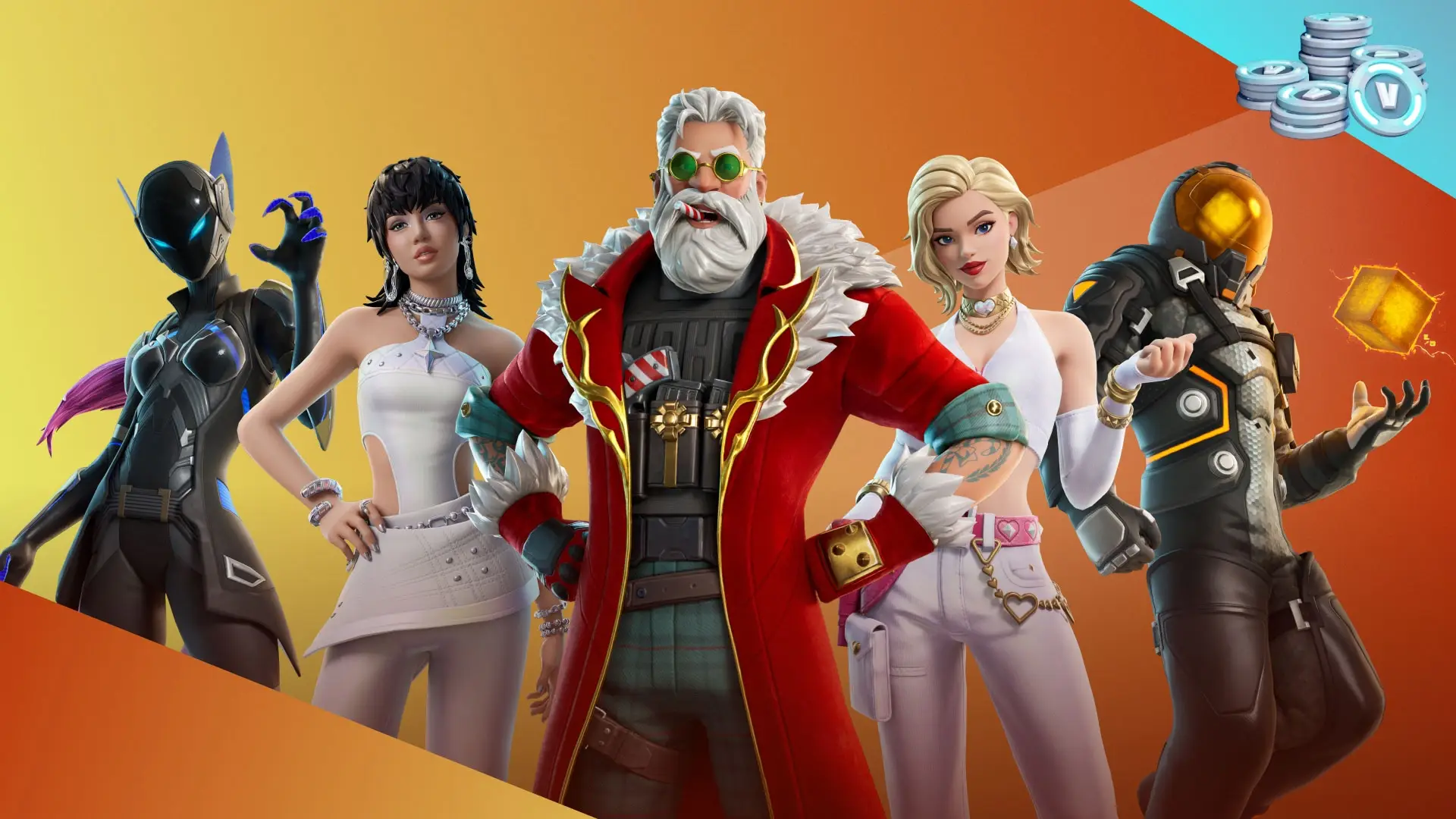 What's currently on offer as part of the winter festivities in Fortnite, Epic Games