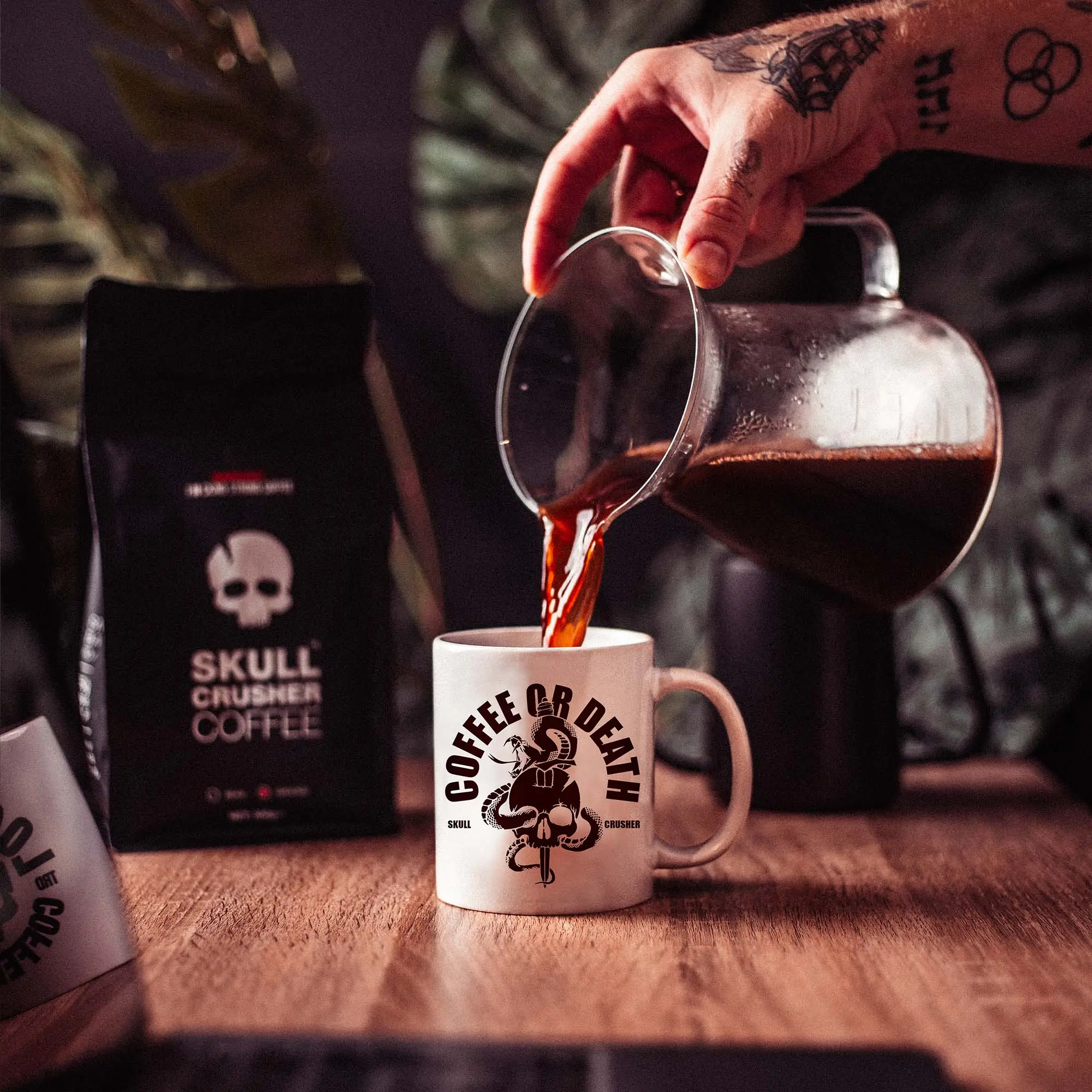 Join the Skull Crusher coffee club /
