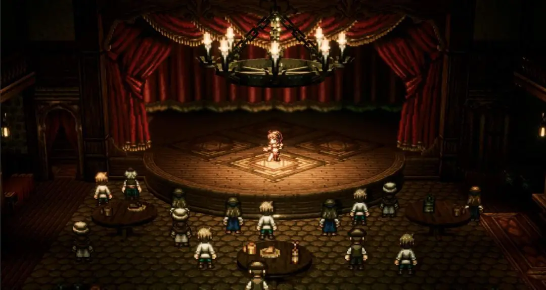 Primrose Azelhart in Octopath Traveler /