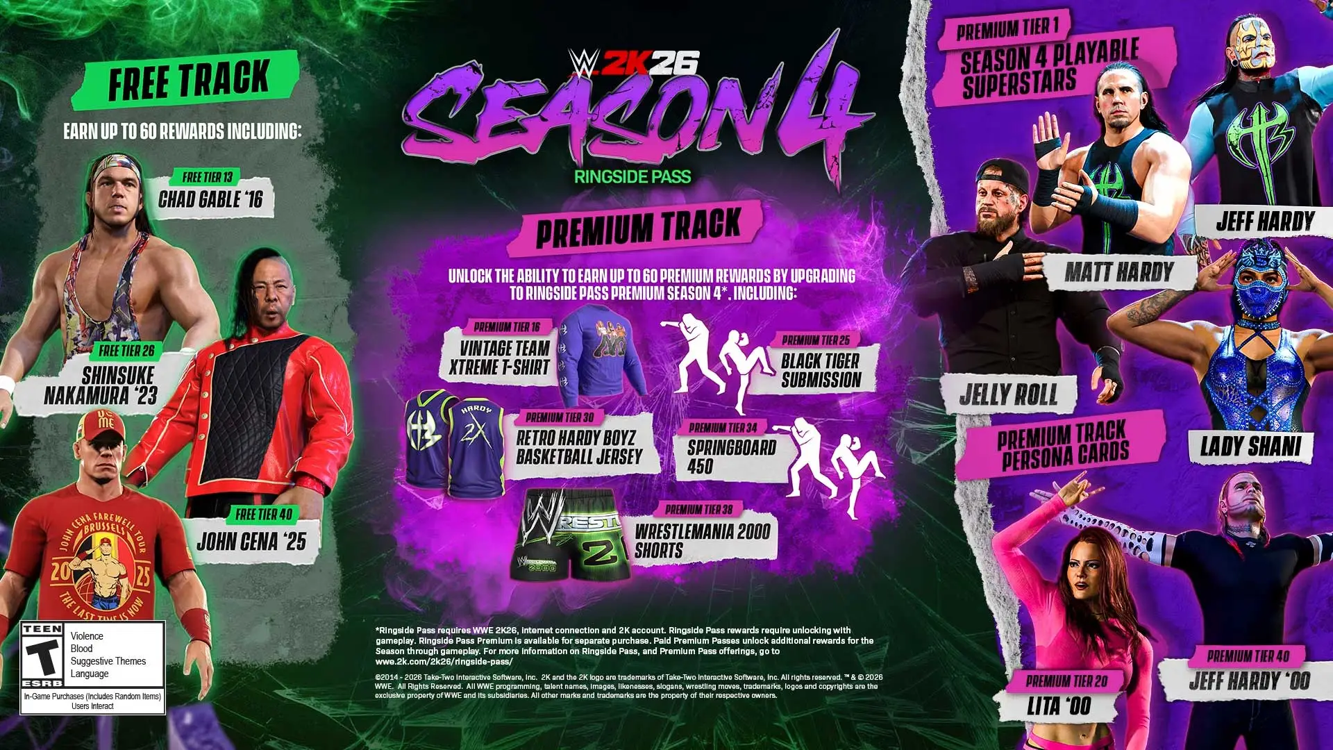 WWE 2K26 Ringside Pass 4, 2K