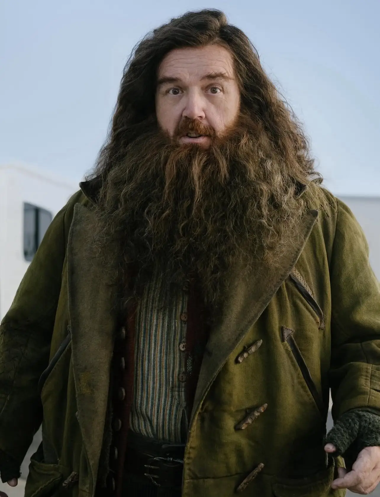 Nick Frost as Hagrid,