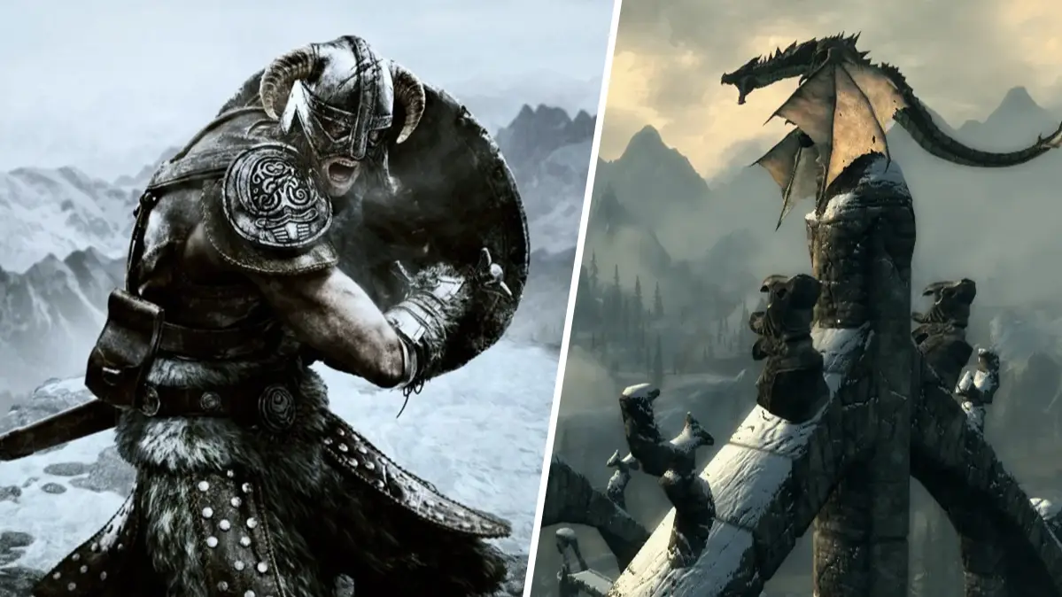 Skyrim has a trick for avoiding fall damage I wish I'd known about years ago