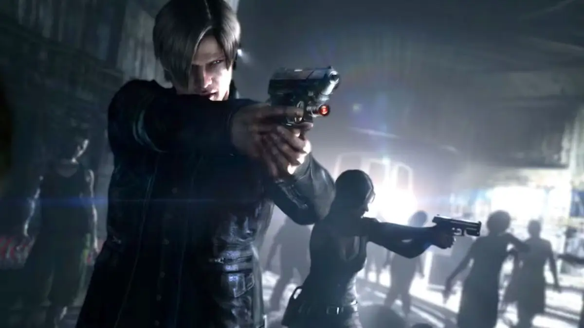 Leon S. Kennedy and Helena Harper in Resident Evil 6, Capcom