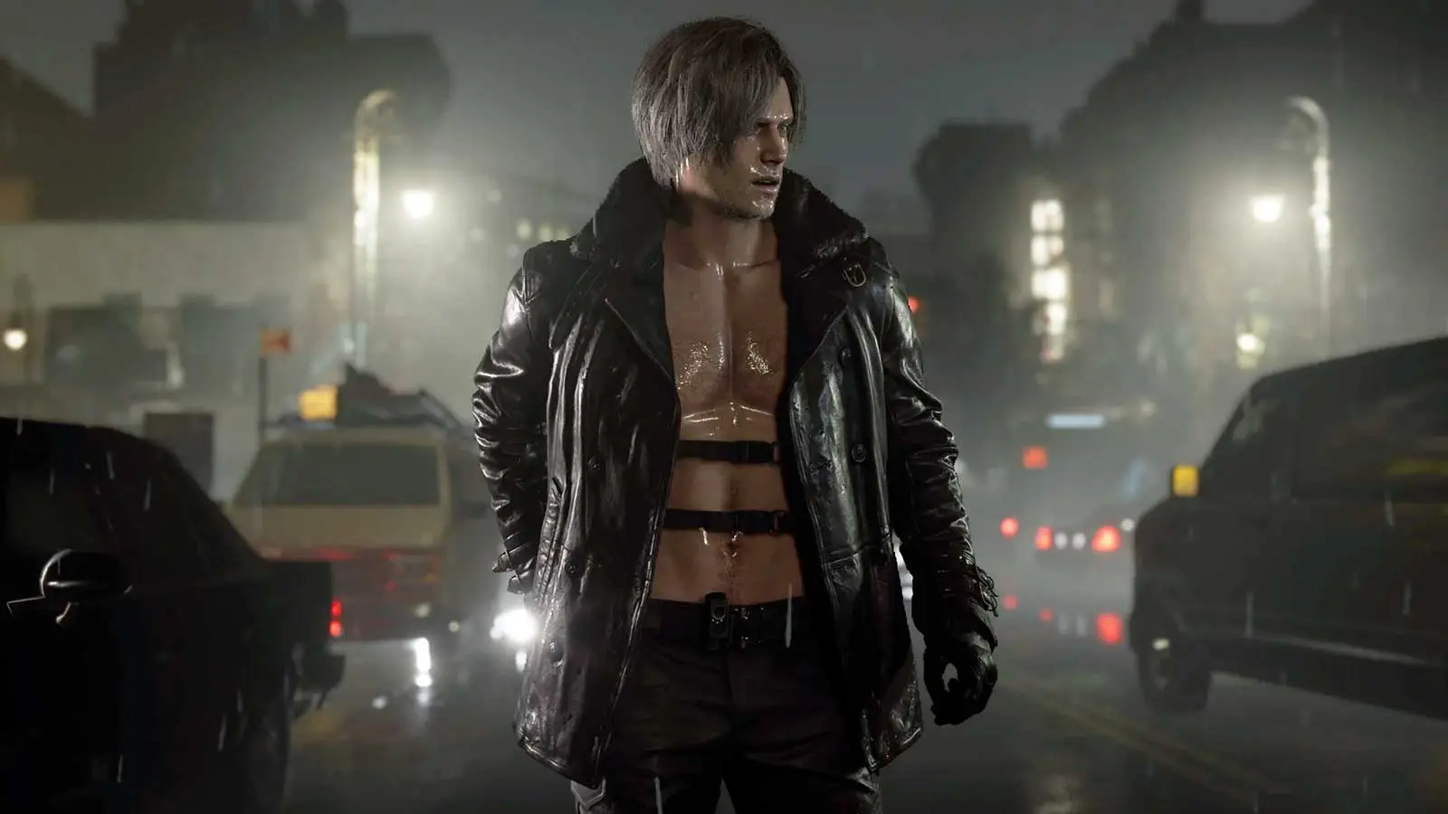 Shirtless Leon mod
