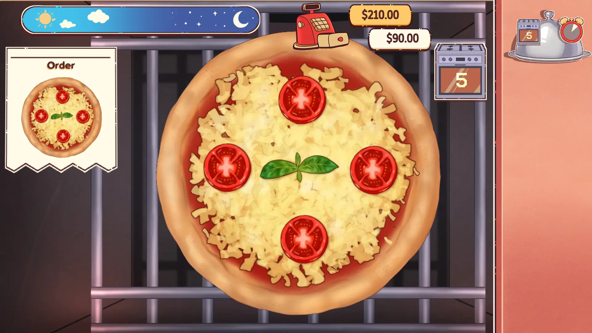 You can cooka da pizza in this game!