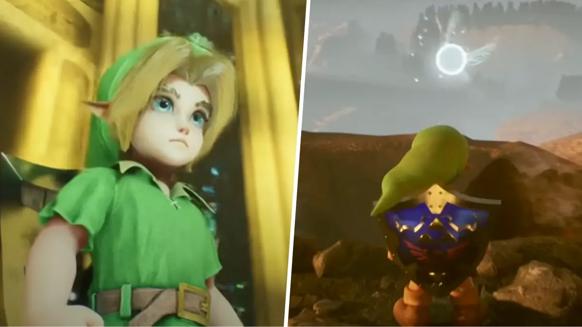 Zelda: Ocarina Of Time remake shows off an unforgettable moment 