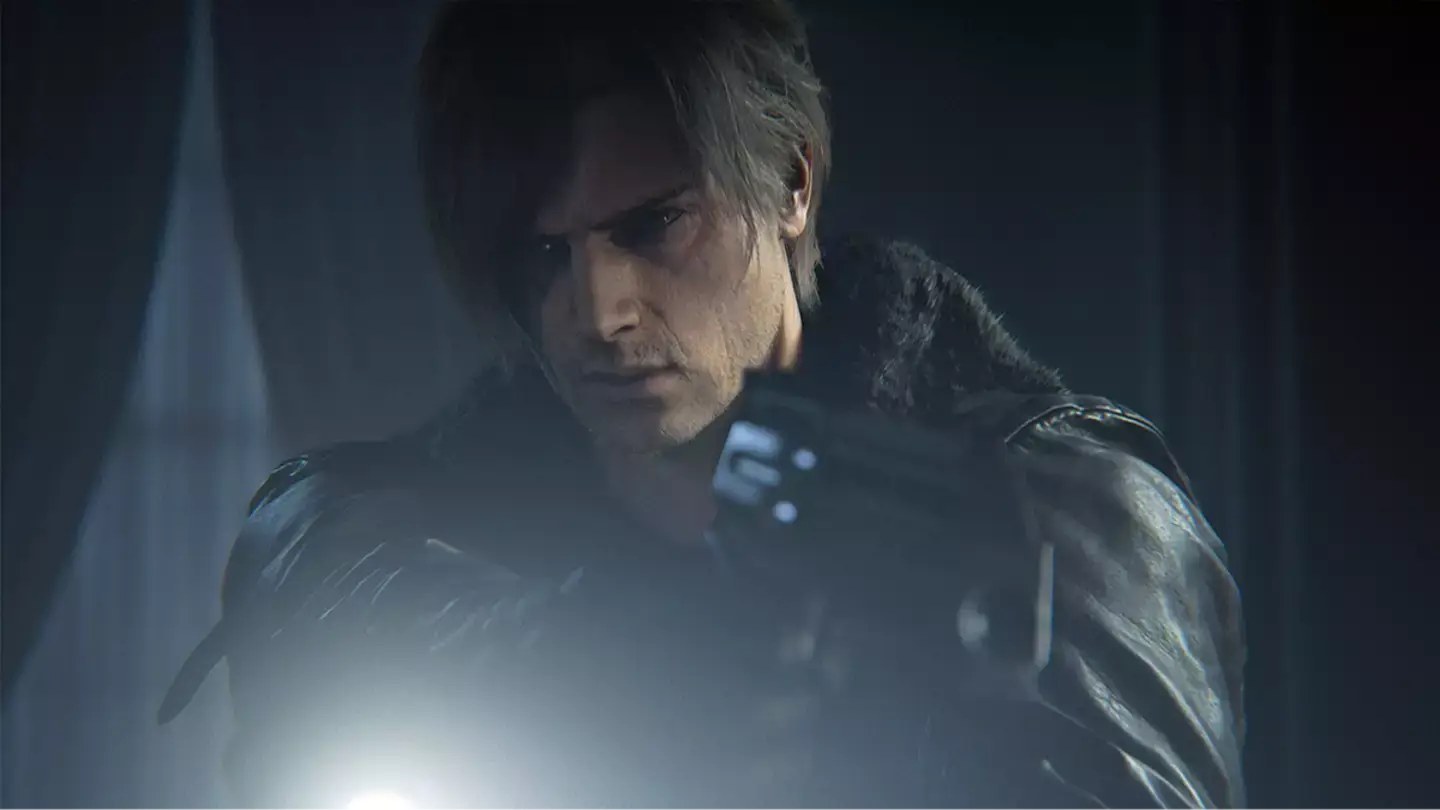 Leon. S. Kennedy is the second playable character in the game (Resident Evil/Capcom)