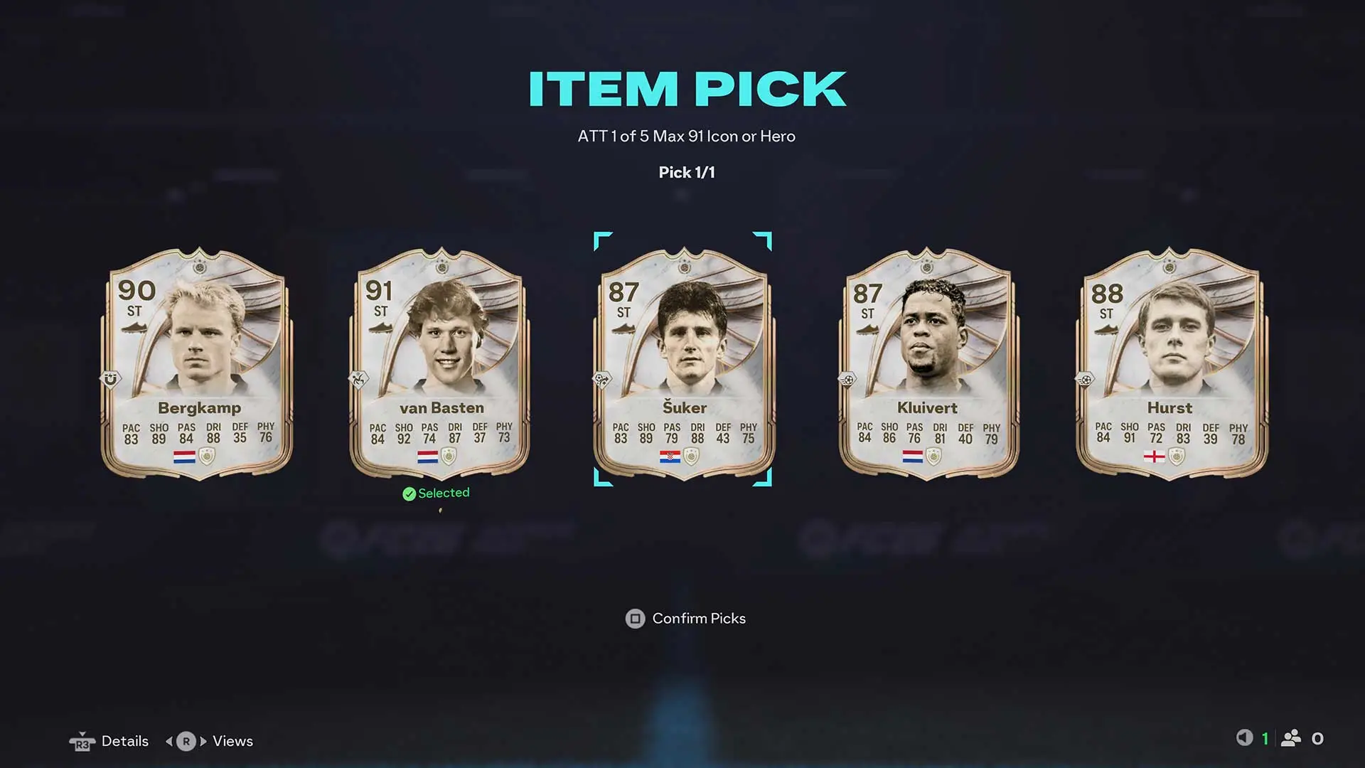 EA Sports FC 26 Icon Pick,