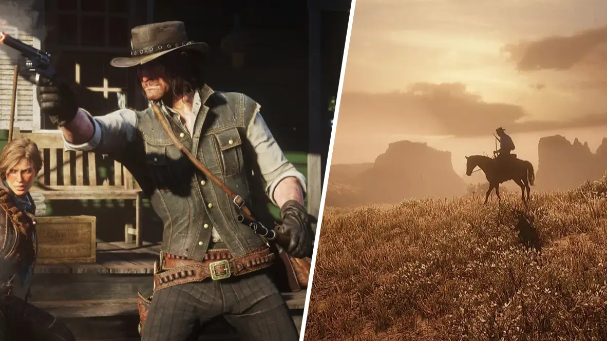Red Dead Redemption 2 players just realising 'Gavin' was in front of us the whole time