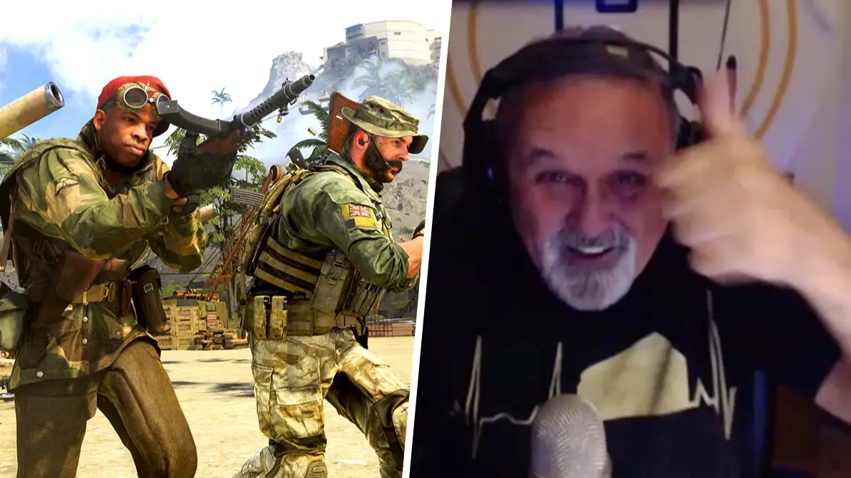 65-Year-Old Twitch Streamer Secures First Solo 'Warzone' Win And It's So Wholesome