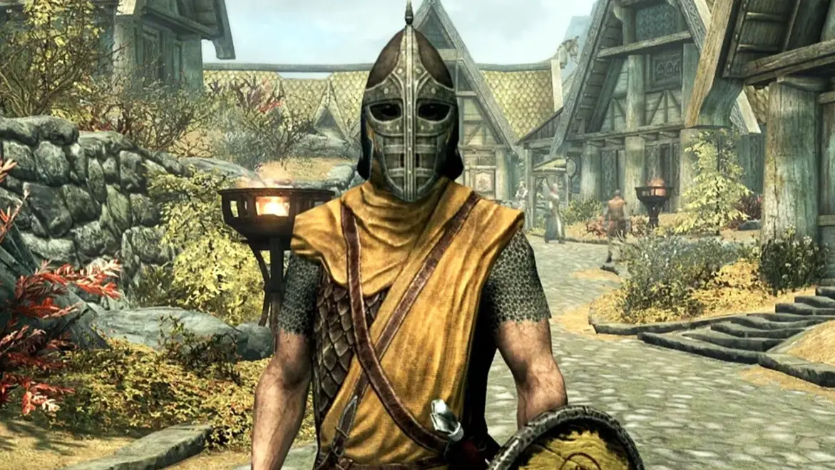 Skyrim bizarre NPC behaviour has left everyone making the same joke