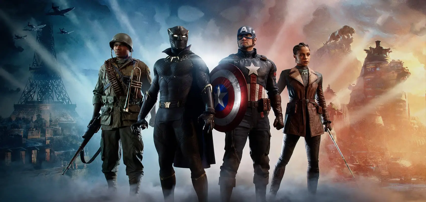 Marvel 1943 Rise of Hydra official promo art, Plaion