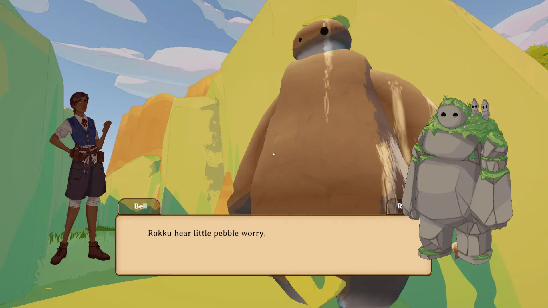 I already love this little rock dude in Skybound, DADIU