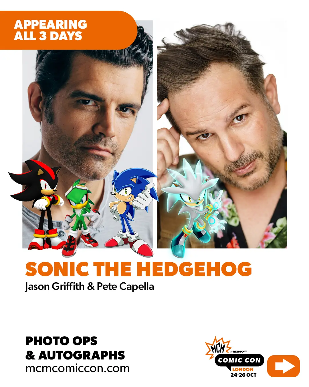 Jason Griffith (left) and Pete Capella (right)