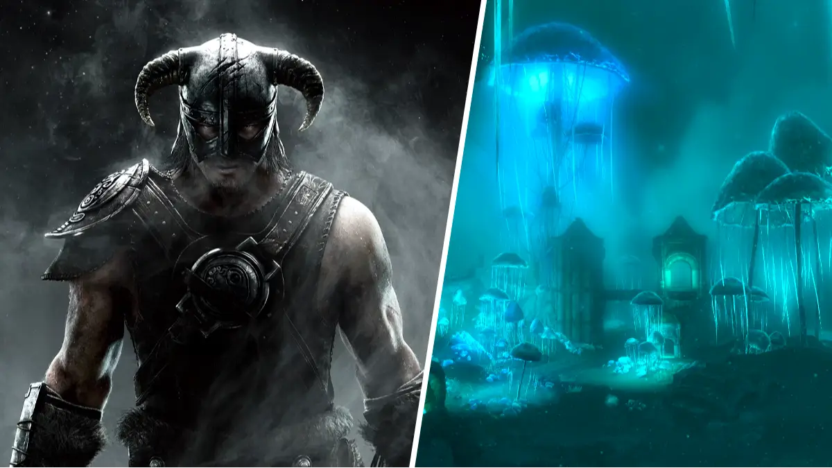 Skyrim fans just realising there's a hidden underground boss a lot of us missed