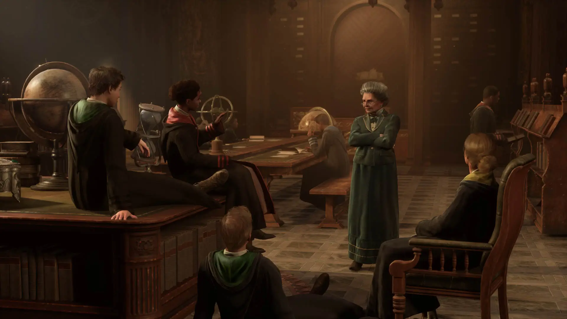 Exams and House points would give classroom activities a bit more purpose than being just for show (Avalanche Software/Warner Bros. Games)