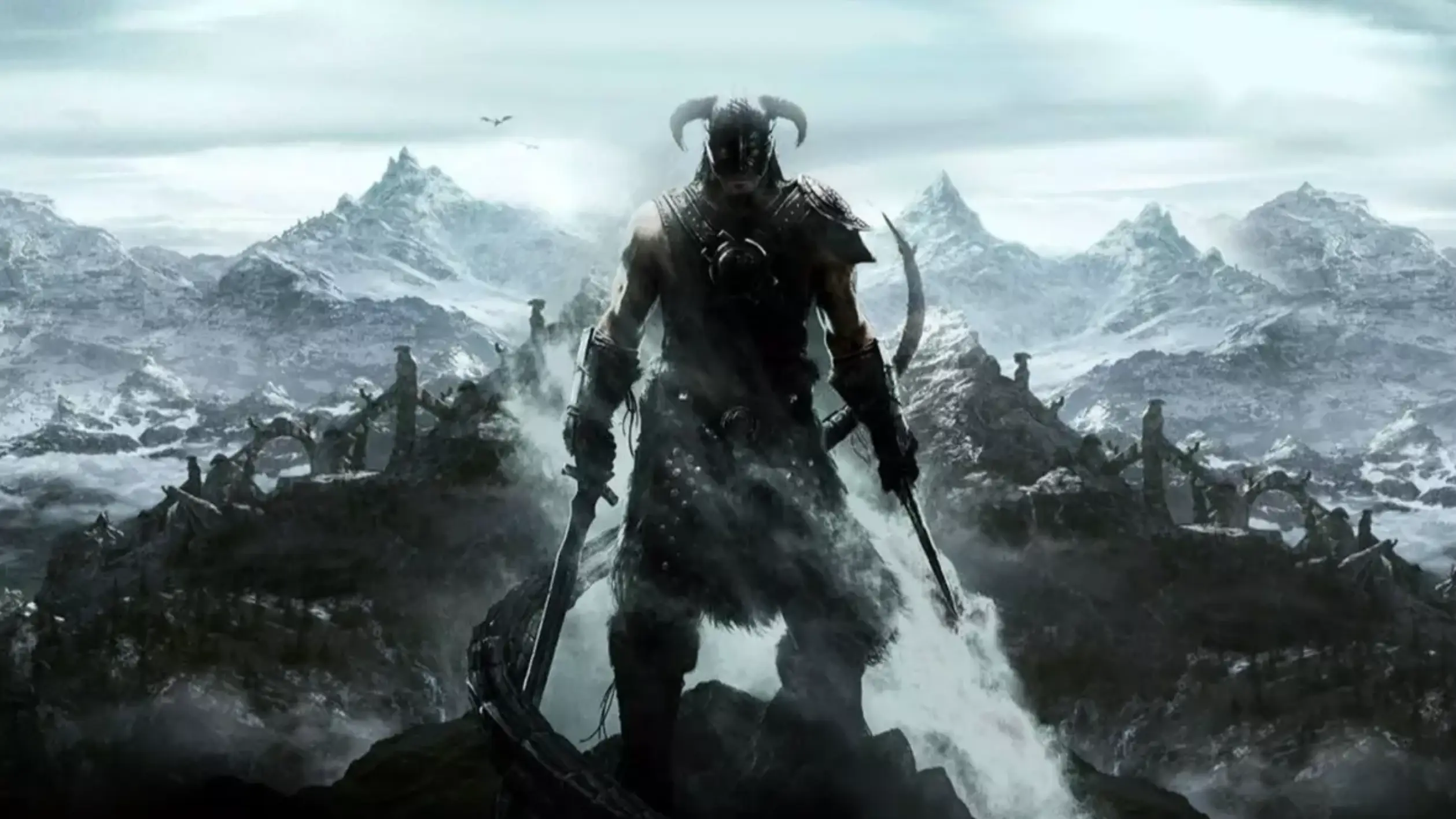 Skyrim players just realising they can leap off mountains without taking fall damage