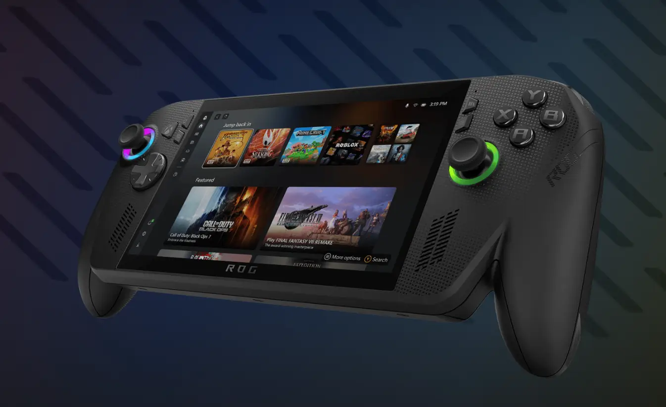 Xbox ROG Ally X, Credit / Microsoft, ASUS