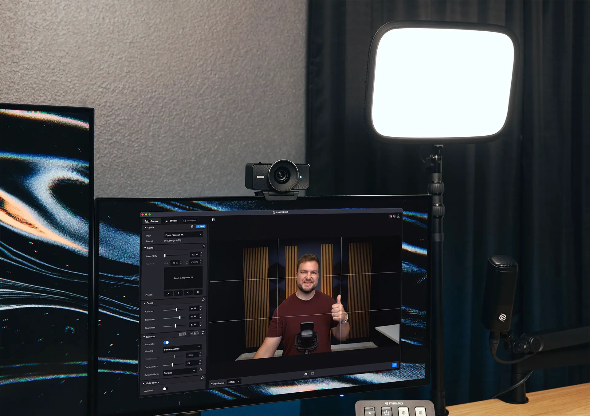 ELGATO Premium 4K Webcam, Corsair