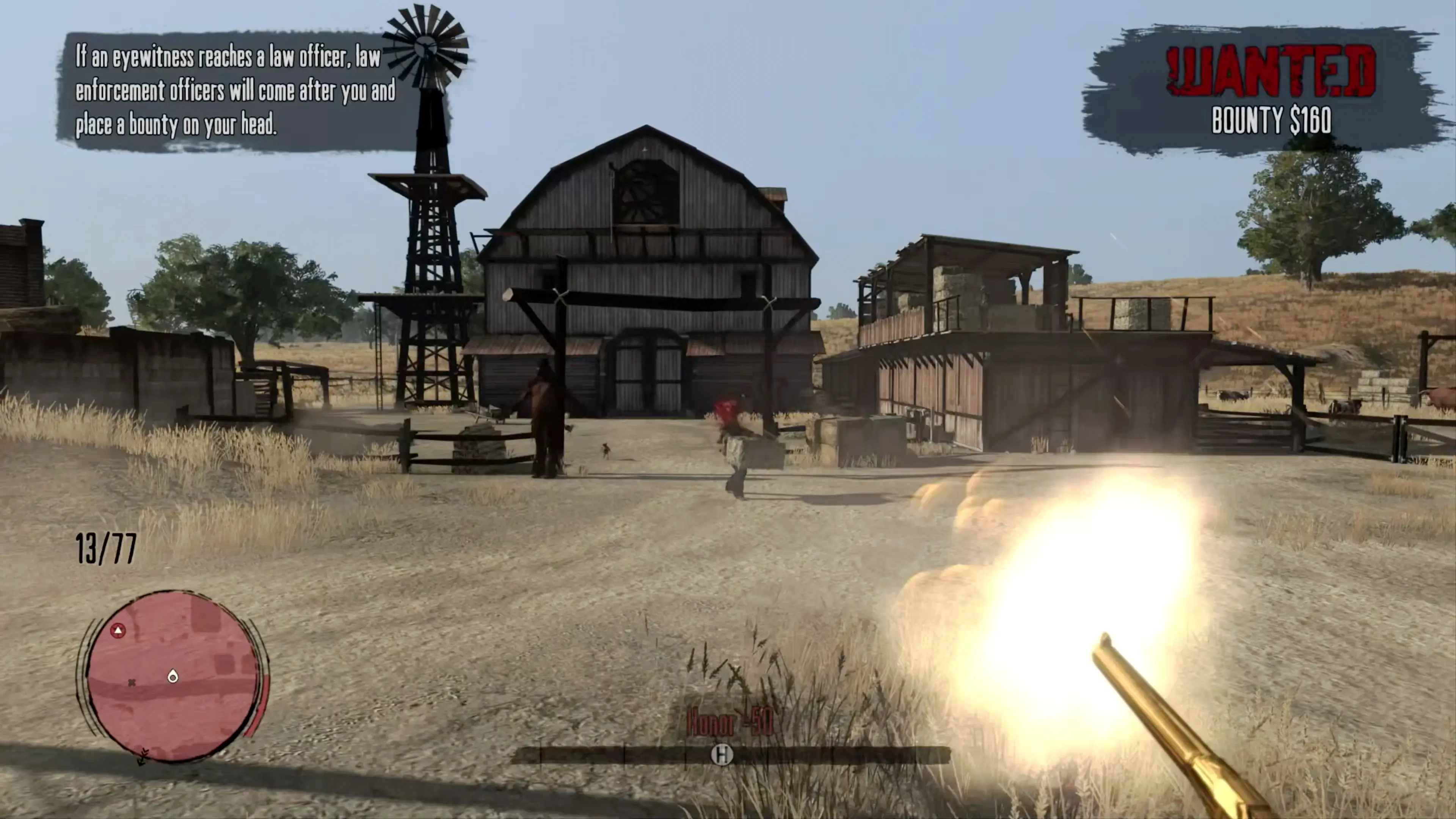 Red Dead Redemption first-person mod, Rockstar Games/Glitched Matrix (via Nexusmods)