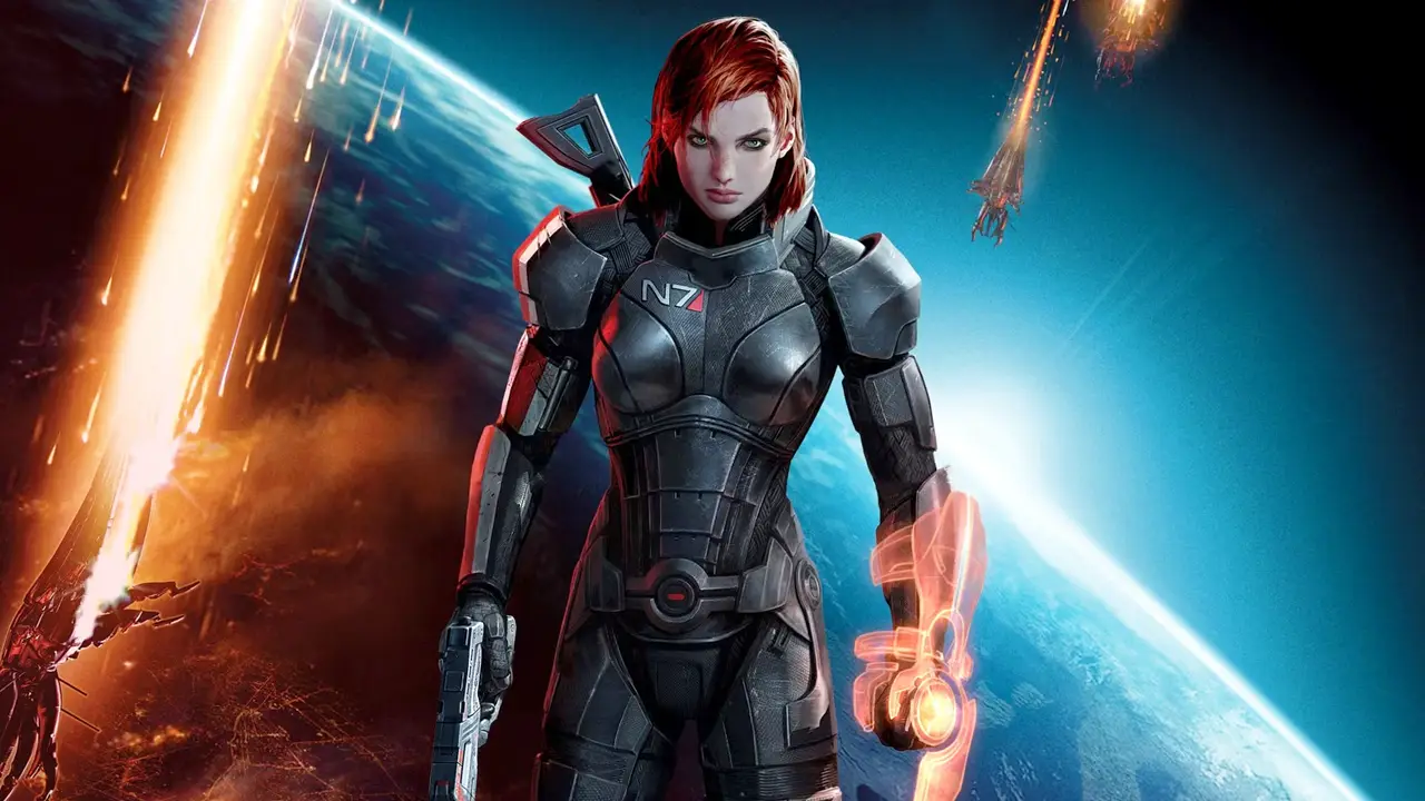 Commander Shepard, aka FemShep in Mass Effect, Electronic Arts
