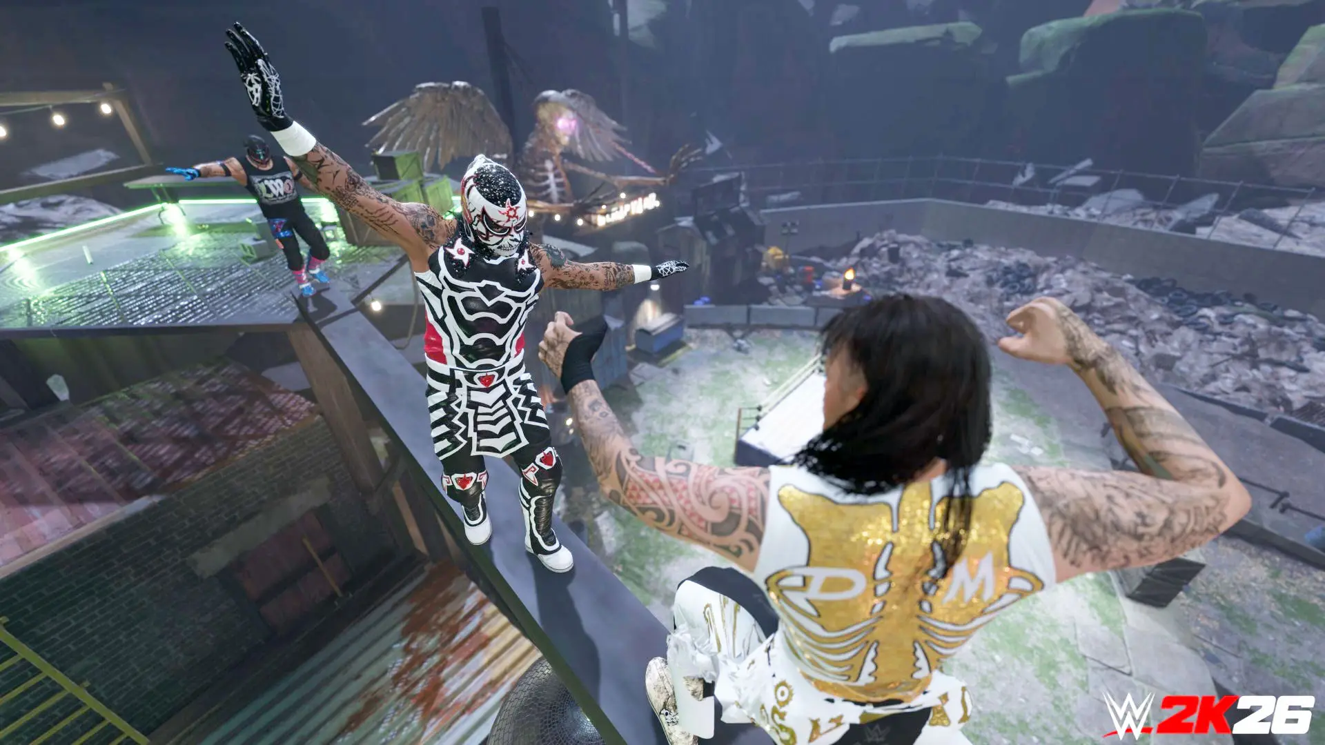 The new Scrapyard area in The Island, 2K