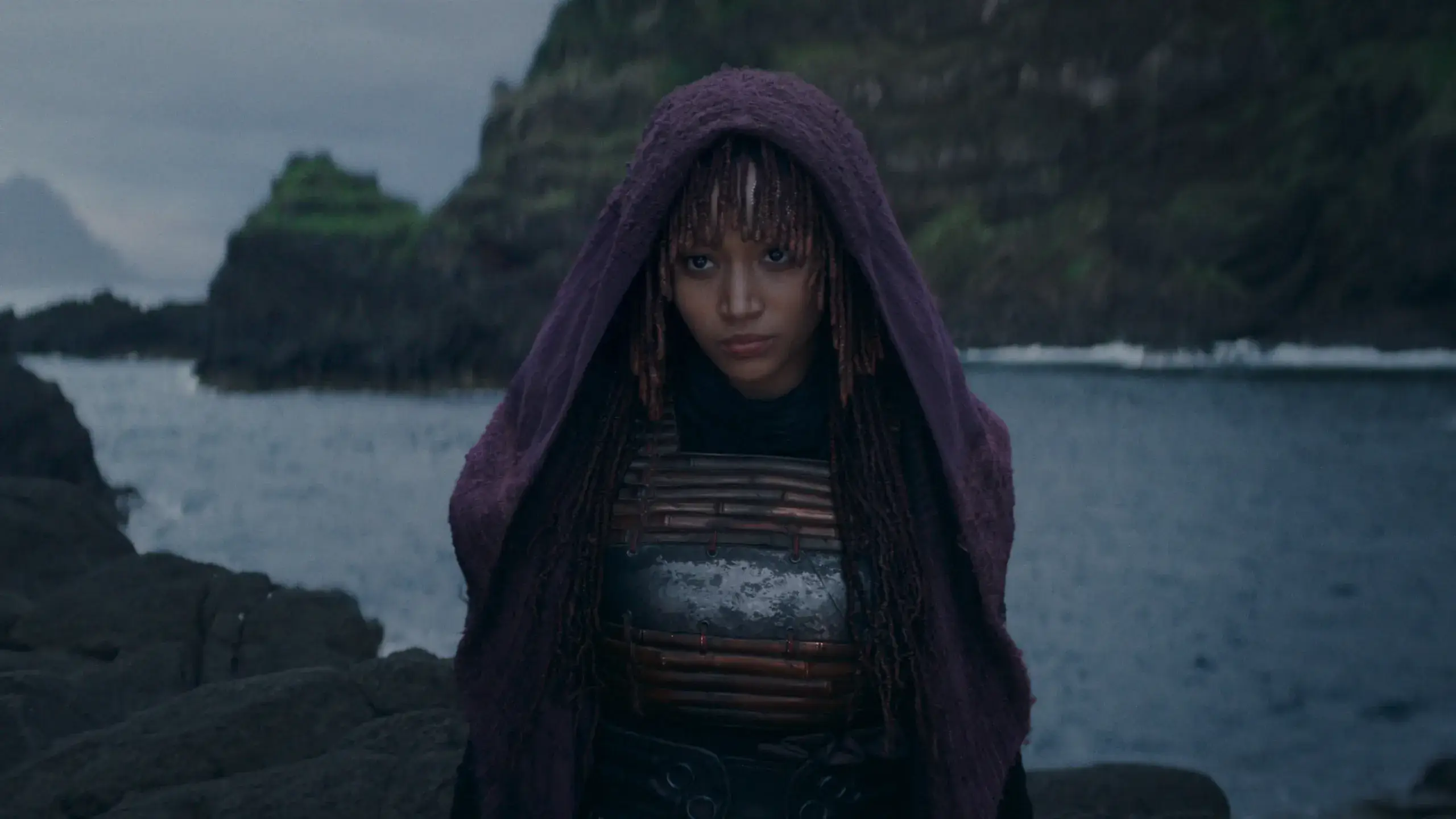 Amandla Stenberg plays a Padawan warrior in the series.