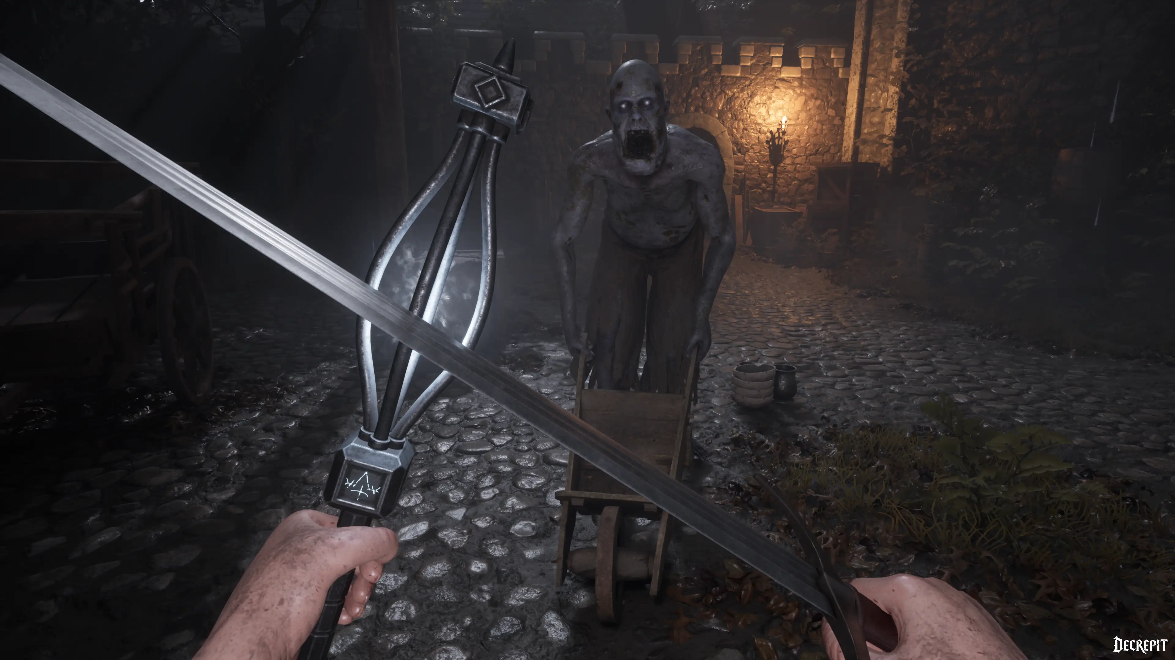 Decrepit, Credit / Three Friends