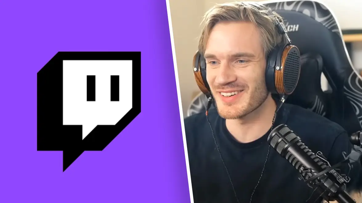 Twitch, PewDiePie via YouTube