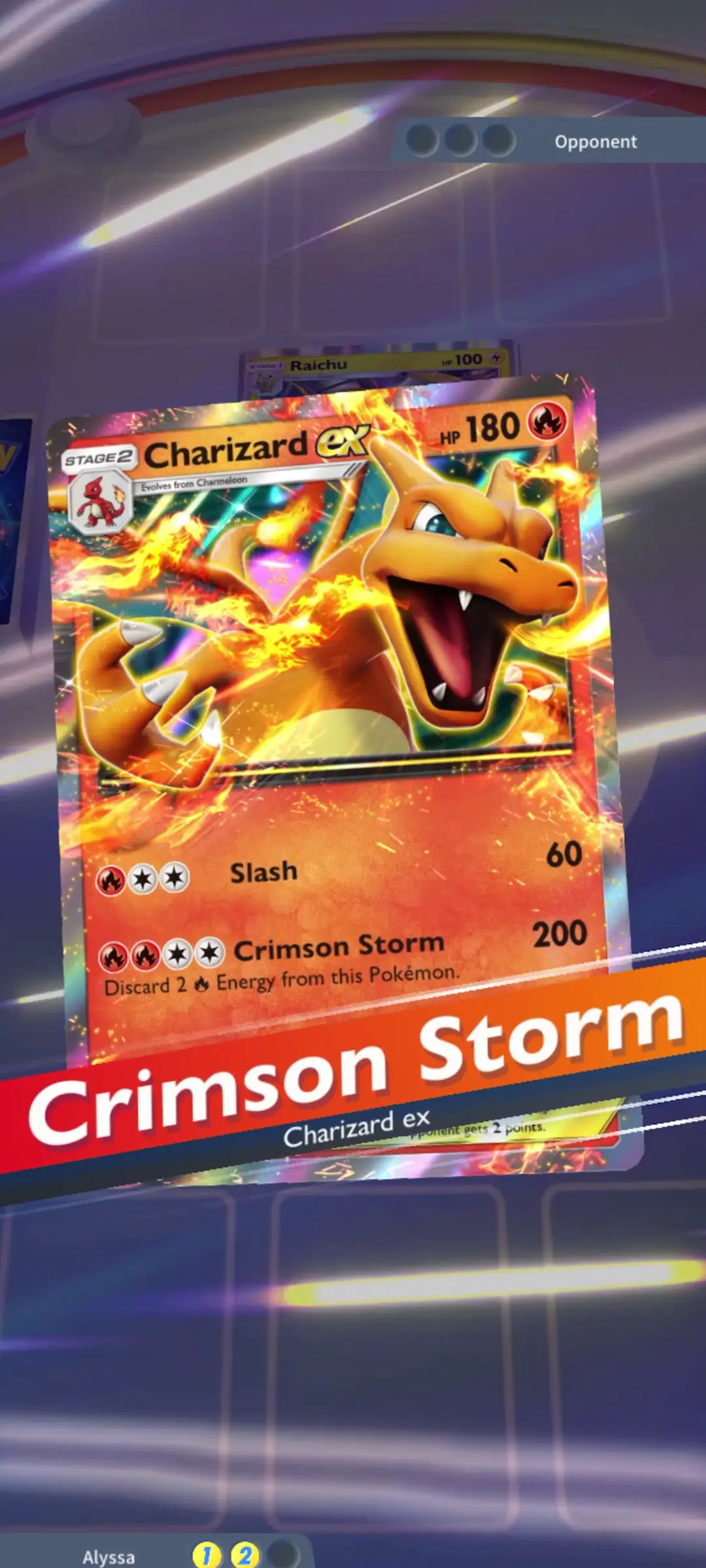 Charizard ex in Pokémon TCG Pocket |
