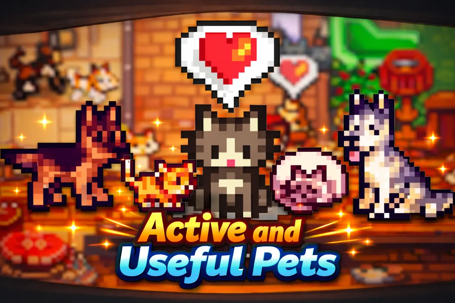 Stardew Valley: Active and Useful Pets, ConcernedApe/Recht (via Nexusmods)