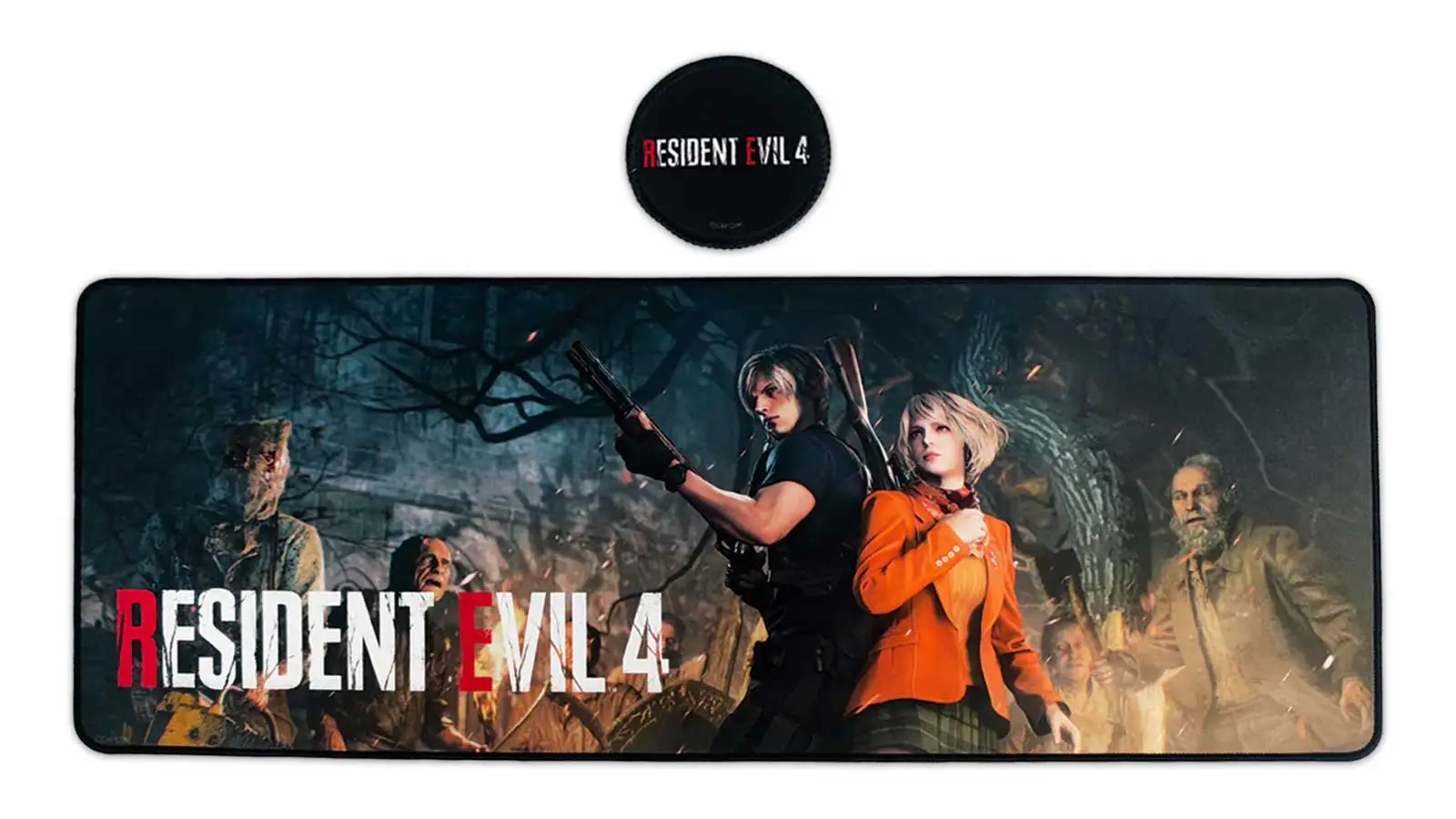 Resident Evil 4 (2023) Desk Mat and Coaster Set, Capcom