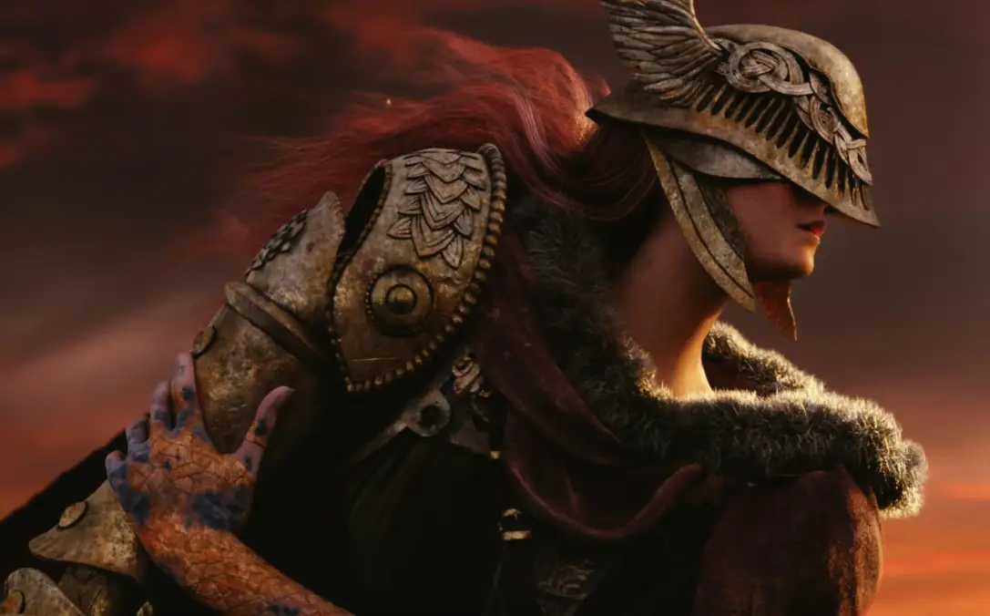 Malenia, Blade of Miquella was used in early promotional material for Elden Ring /