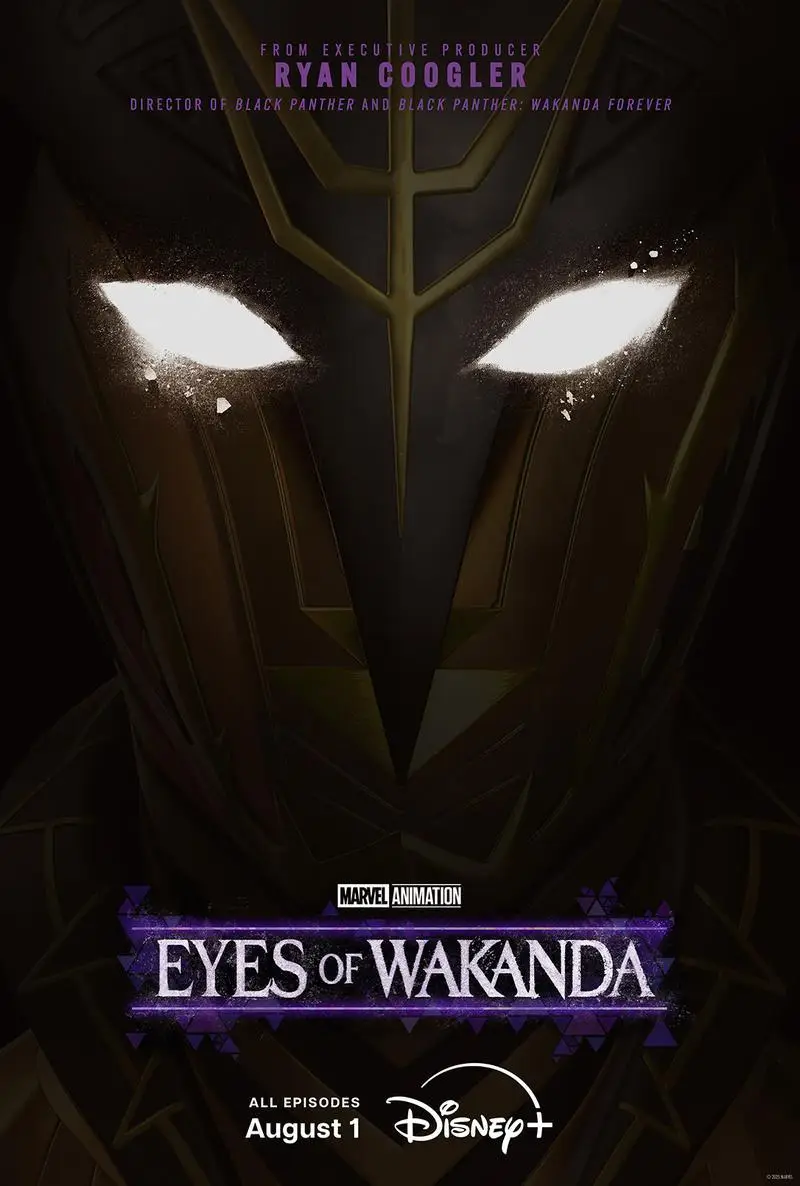 Image shows the brand-new promotional image for Eyes of Wakanda