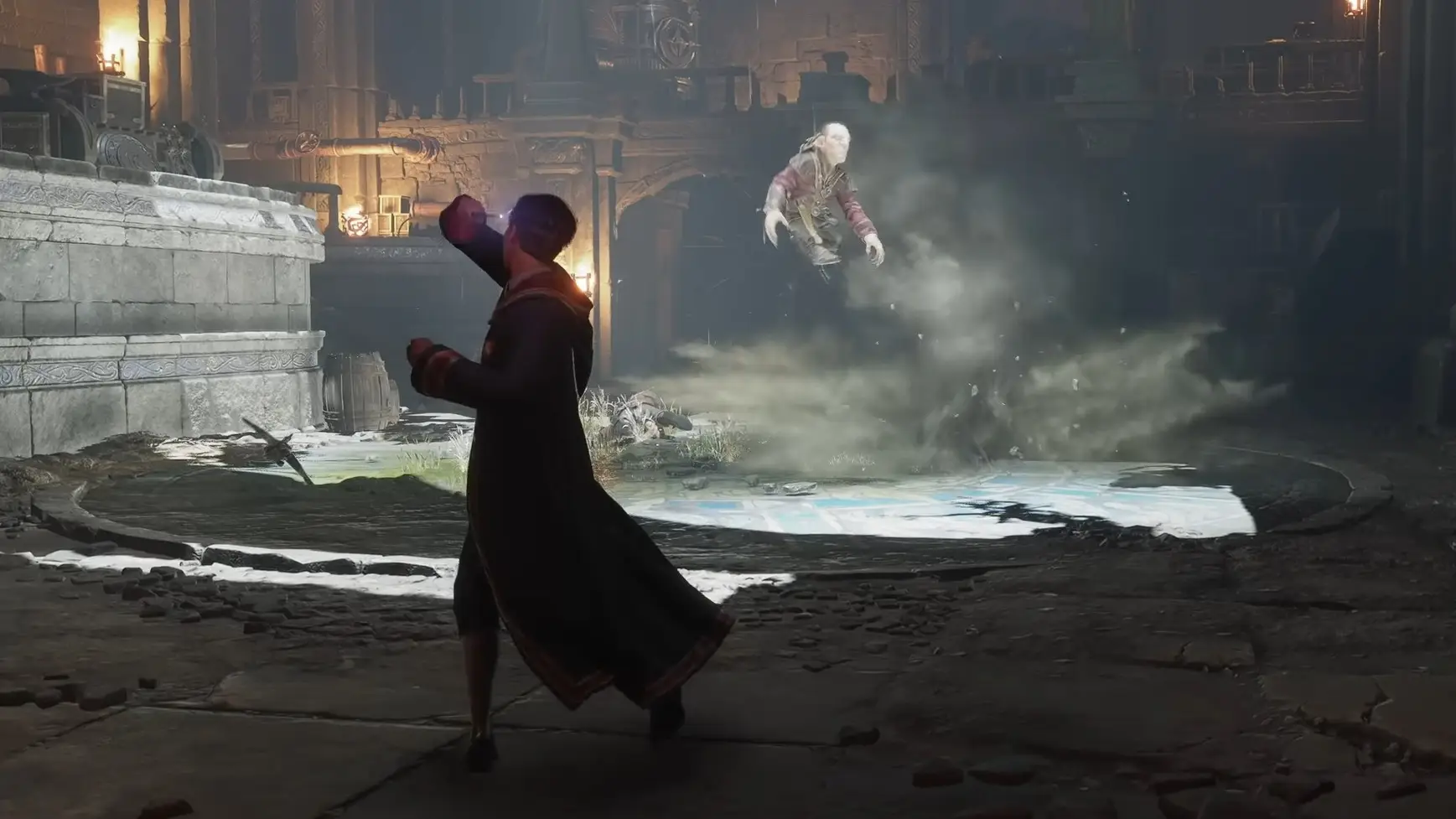 Finisher Tweaks lets players increase Ancient Magic damage far beyond normal limits (YouTube/Hogwarts Legacy)